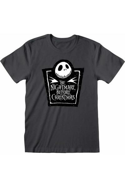 Nightmare Before Christmas Charcoal T-Shirt
