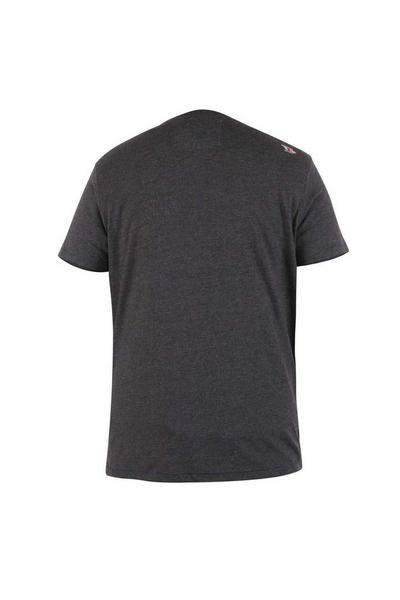 Duke Clothing Charcoal Hemford D555 Skyline Marl Kingsize T-Shirt