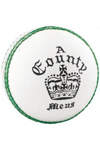 Readers White County Crown Leather Cricket Ball