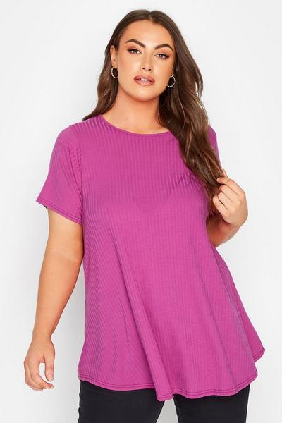 Yours Bright Pink Swing Top