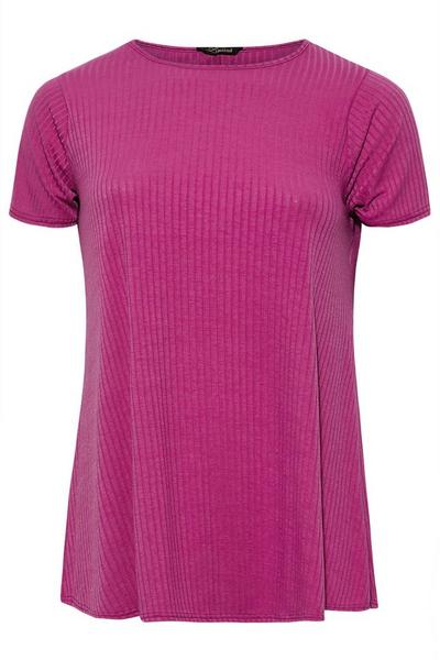 Yours Bright Pink Swing Top