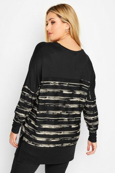Yours Black Long Sleeve Top