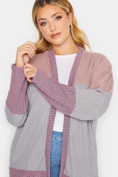 Yours Pink Soft Touch Cardigan