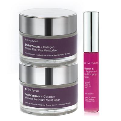 dr. Eve_Ryouth White 3pc Age-Defying Smoother Skin & Lips Set