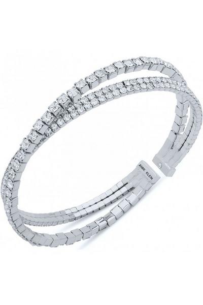 Anne Klein Jewellery Silver Basic Ak Social Bracelet - 60500588