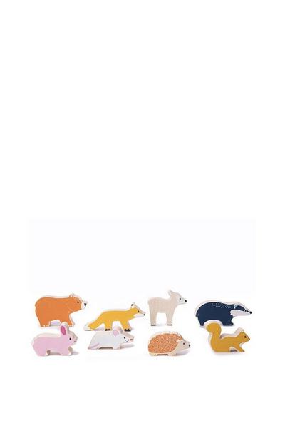 Bigjigs Toys Multi Woodland Animal Set