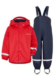 Didriksons Red Slaskeman Waterproof Set