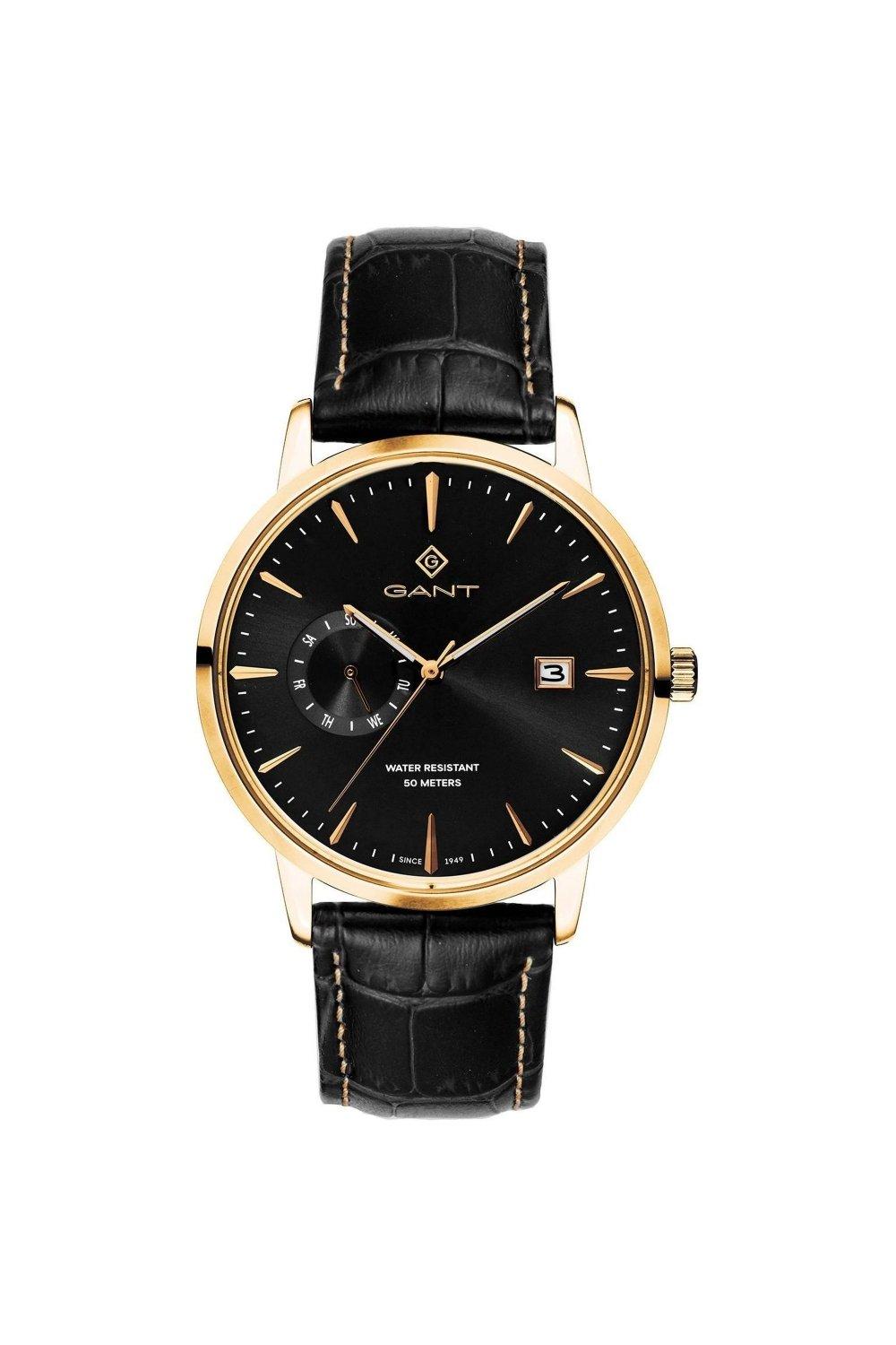 Watches | Gant East Hill-Ipg Black-Strap Watch Stainless Steel Watch ...