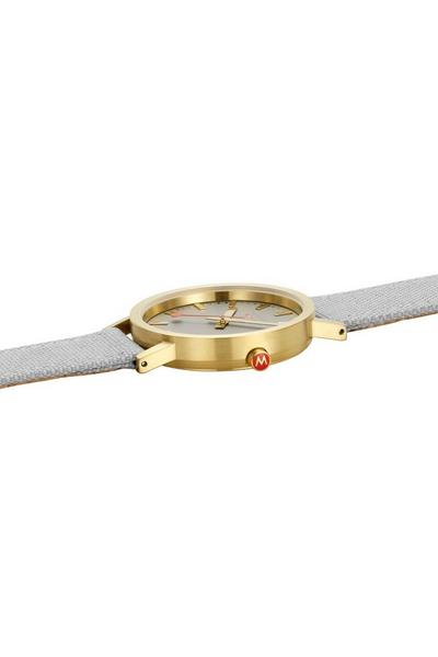 Mondaine Grey Classic Stainless Steel Classic Analogue Watch - A660.30314.80Sbu