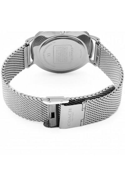 Coach Black Charles Stainless Steel Fashion Analogue Quartz Watch - 14602477