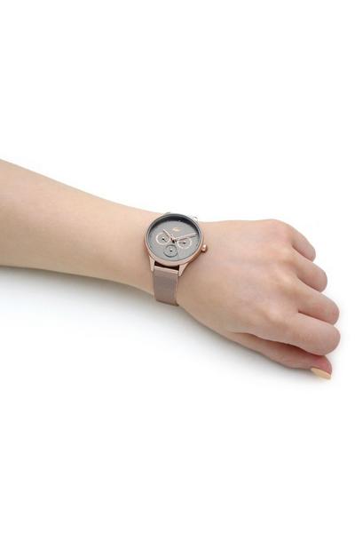 Lacoste Grey Birdie Plated Stainless Steel Fashion Analogue Watch - 2001205