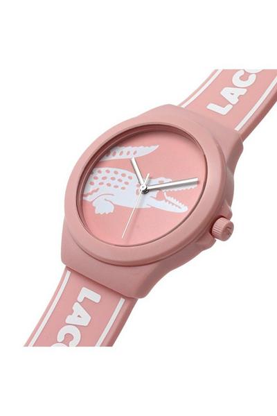 Lacoste Pink Neocroc Plastic/resin Fashion Analogue Quartz Watch - 2001218