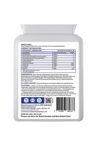 Prowise Healthcare Clear Prostaid Plus Men Ace 60 Capsules