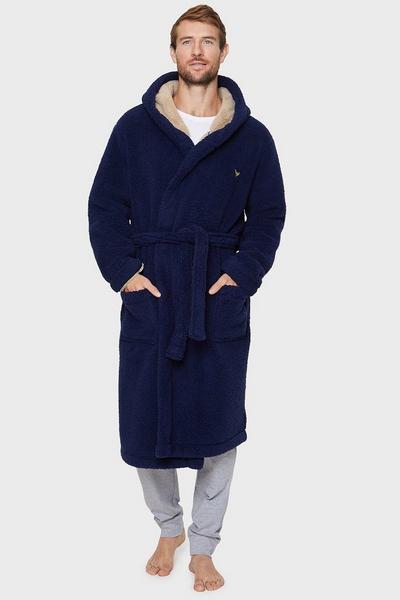 Threadbare  'Aries' Hooded Dressing Gown