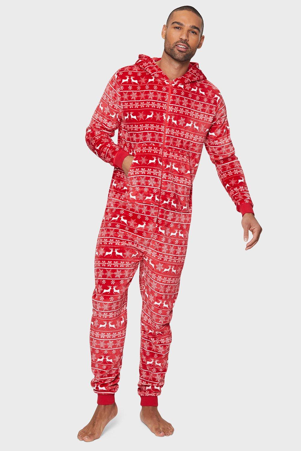 Loungewear | Family Christmas 'Robby' Onesie | Threadbare