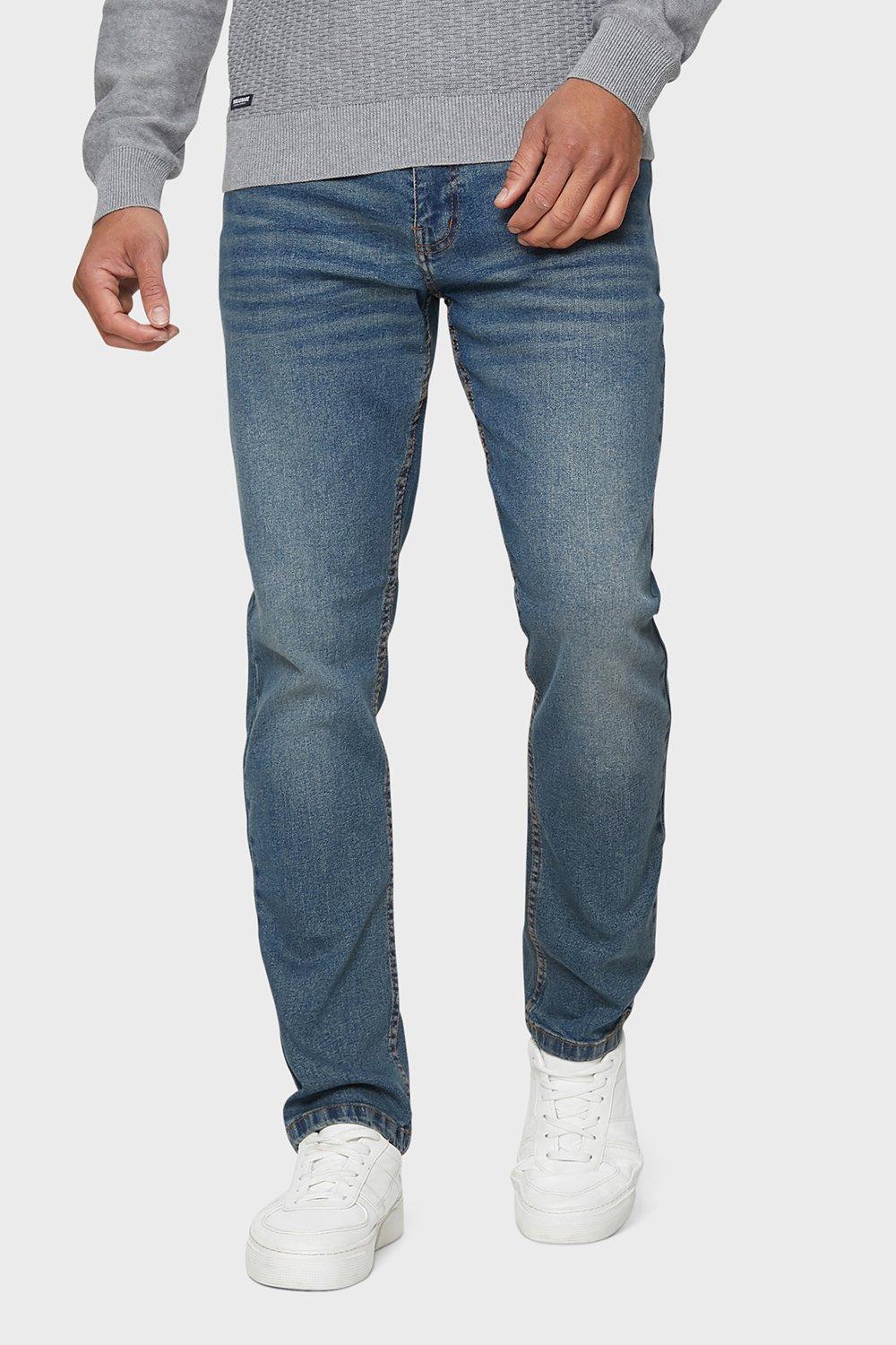 Jeans | Dirty Wash 'Formby' Slim Fit Jeans | Threadbare