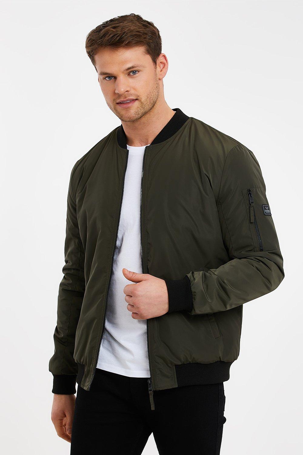 Jackets & Coats | 'Rage' Borg Lined Bomber Jacket | Threadbare