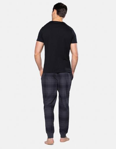 Threadbare Short Sleeve Cotton 'Bollard' Pyjama Set