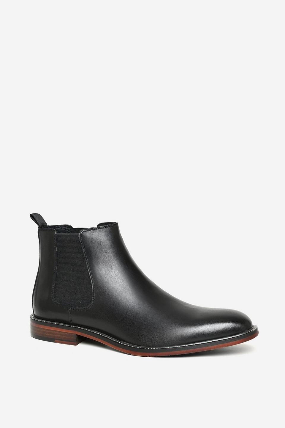 Boots | 'Silas' Premium Leather Chelsea Boots | Alexander Pace