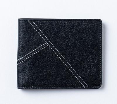 Alexander Pace Black 'Burnsall' Leather Wallet