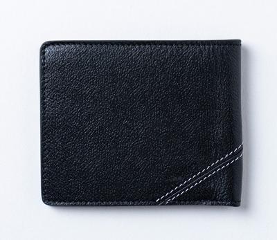 Alexander Pace Black 'Burnsall' Leather Wallet