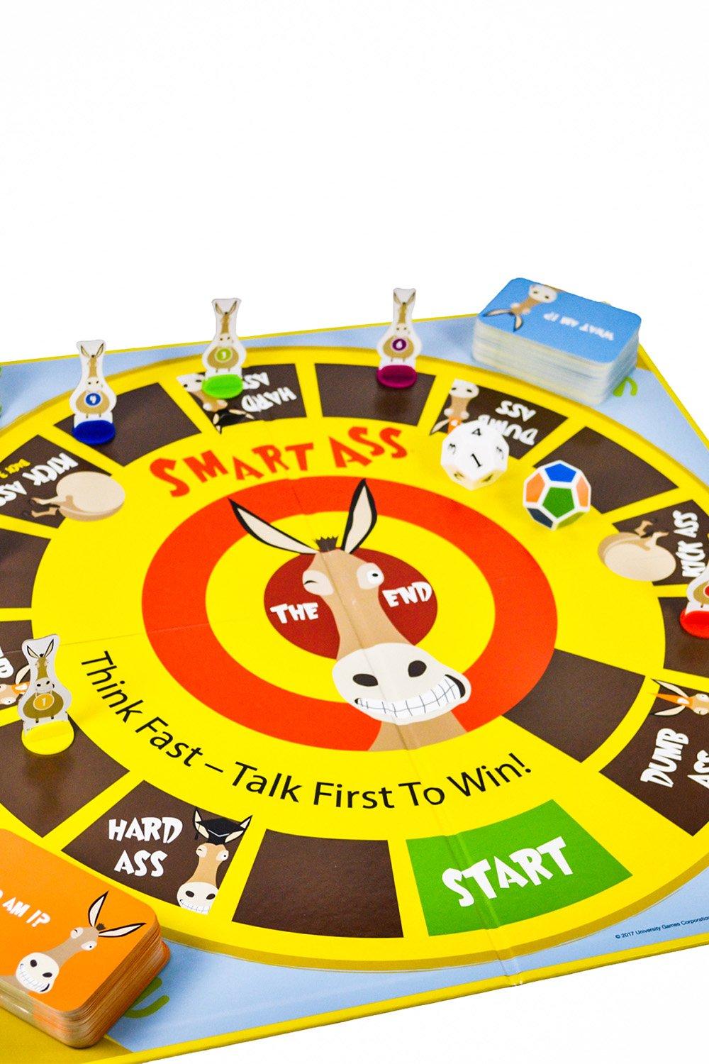 University Games Smart Ass The Ultimate Trivia Board Game Parties Family Fun Rlbcvfdyxepaxvvc