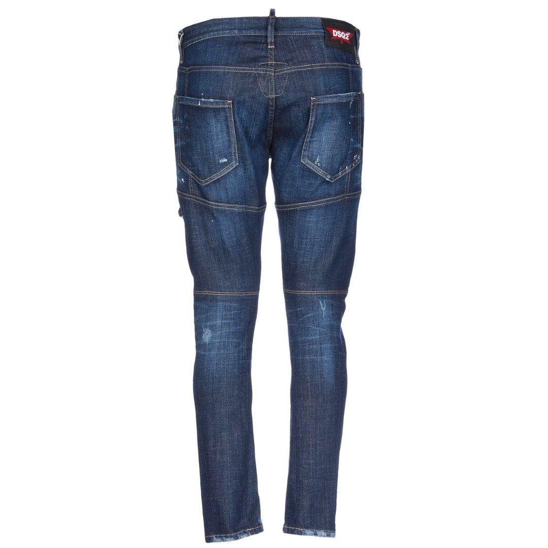 Jeans | Tidy Biker Jean DSQ2 Reinforced Destroyed Jeans | Dsquared2