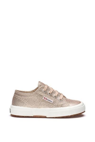 Superga 2750 Metallic Lamé Canvas Trainers
