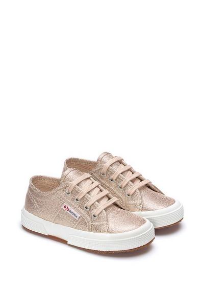 Superga 2750 Metallic Lamé Canvas Trainers