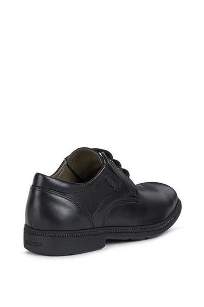 Geox Black 'Jr Federico' Leather Shoes