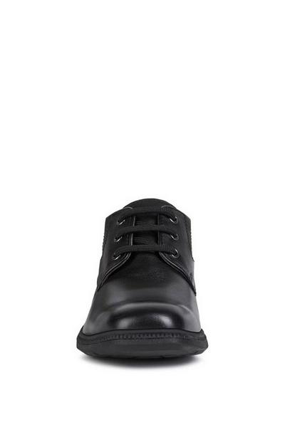 Geox Black 'Jr Federico' Leather Shoes