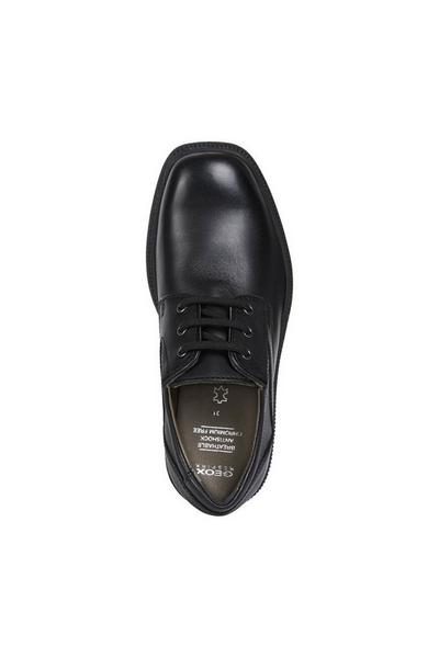 Geox Black 'Jr Federico' Leather Shoes