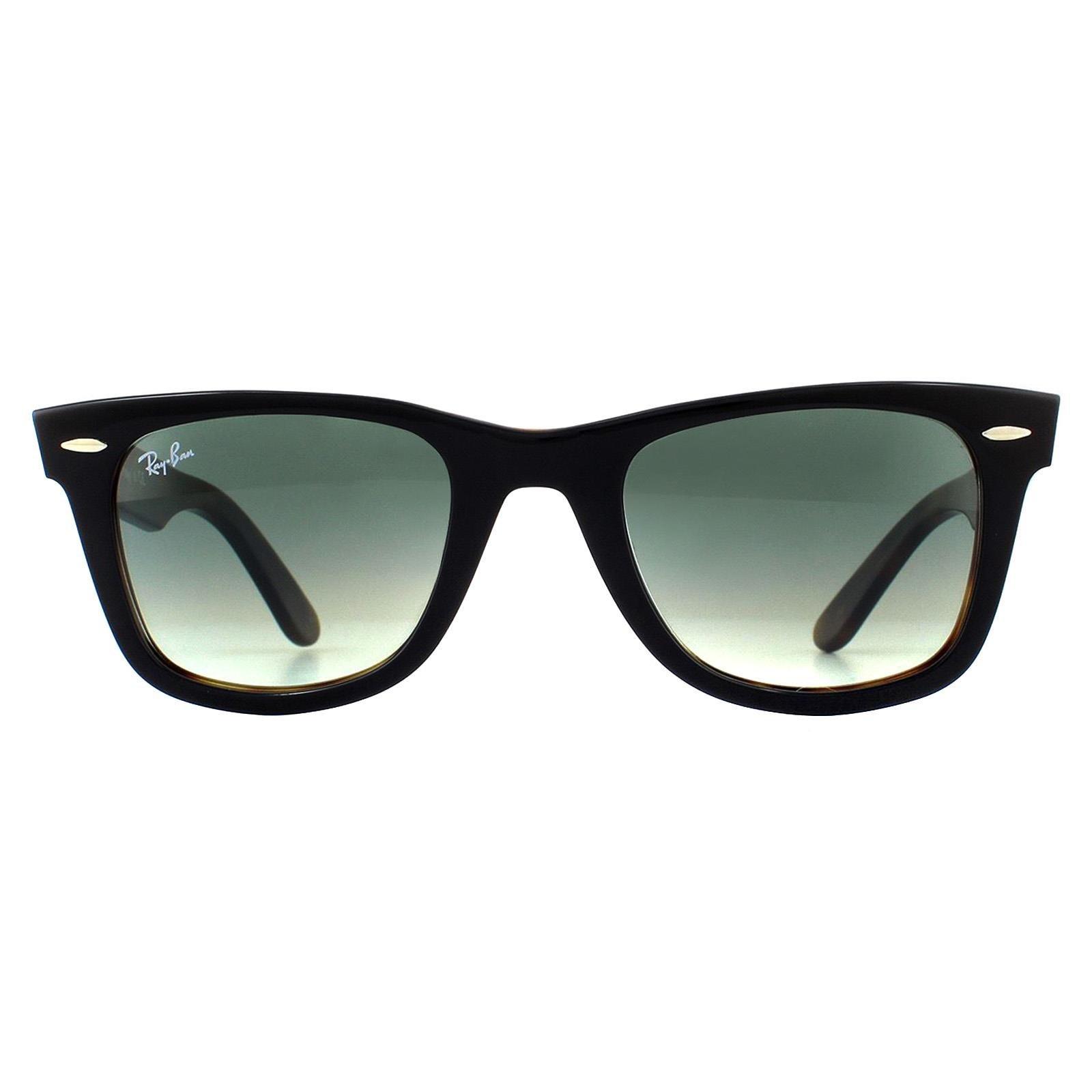 Sunglasses Rectangle Top Grey On Havana Grey Gradient Sunglasses Ray Ban 