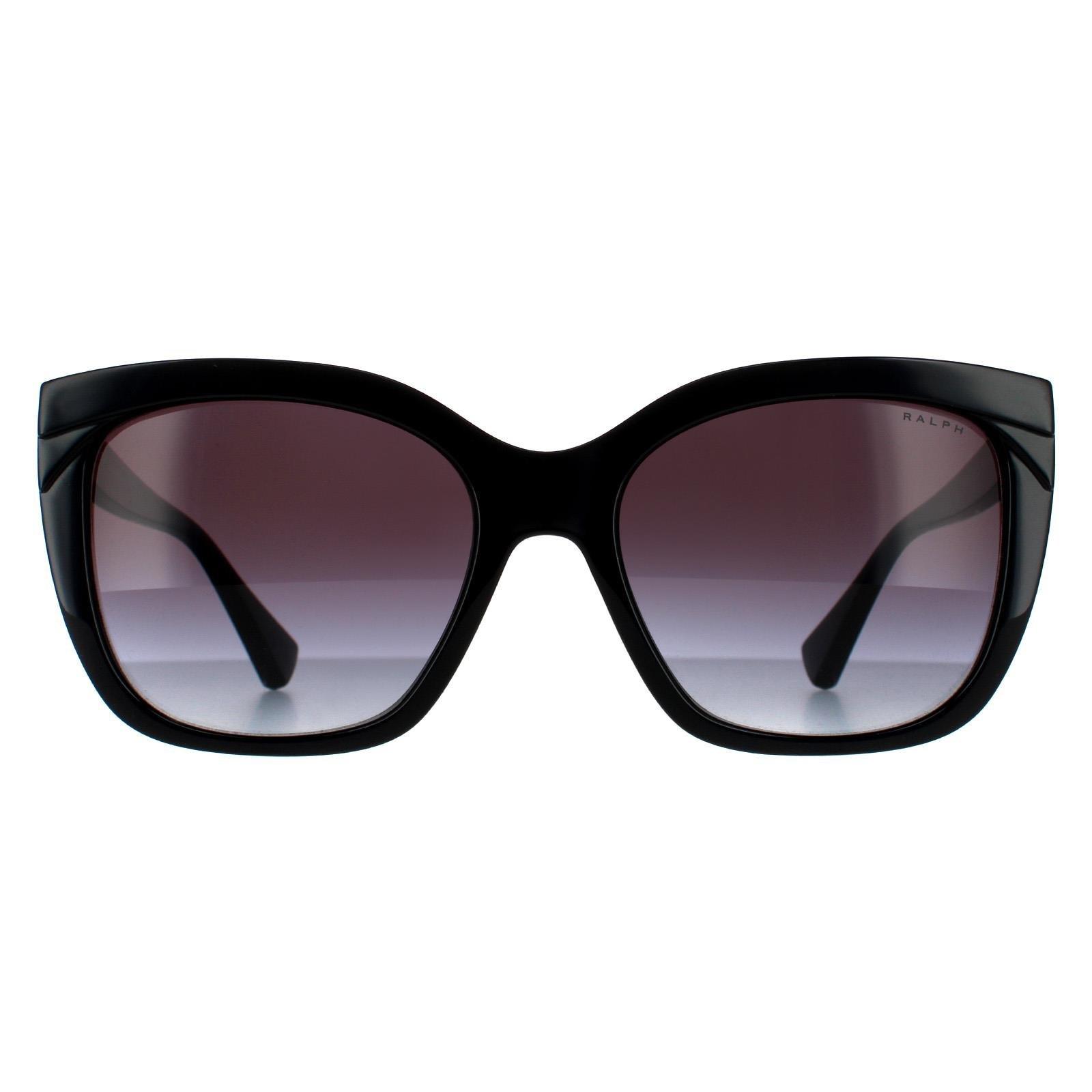 Sunglasses | Butterfly Shiny Black Grey Gradient RA5265 Sunglasses ...