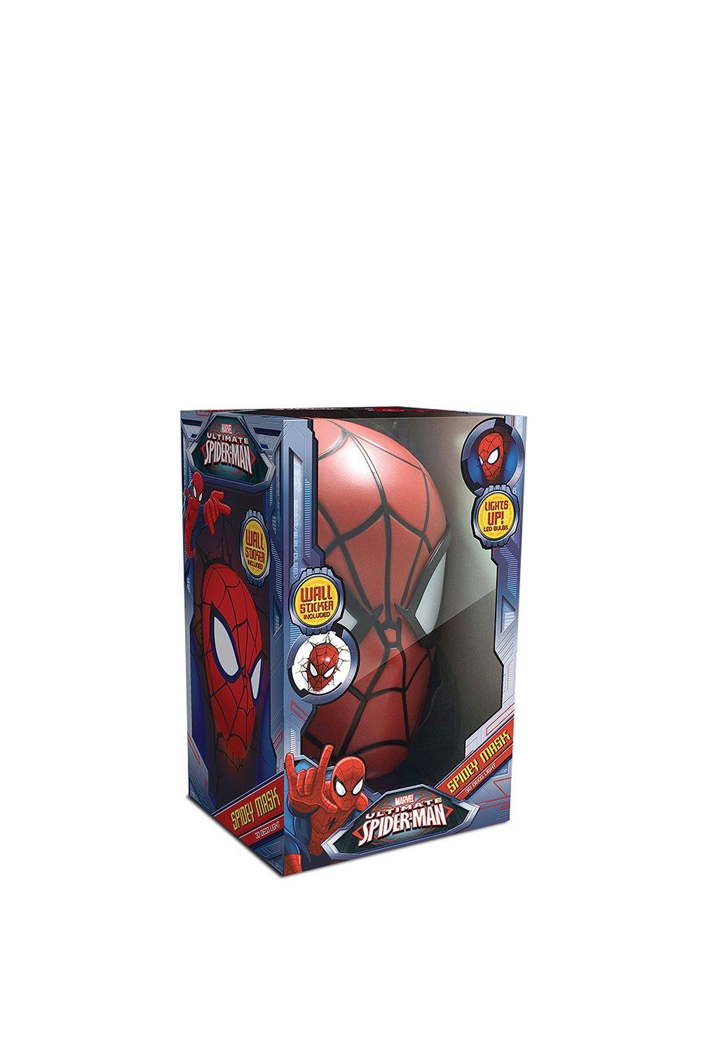 Marvel Spiderman Face 3D Deco Light | Debenhams