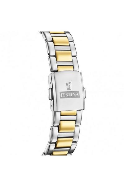Festina Red Stainless Steel Classic Analogue Solar Watch - F20659/3