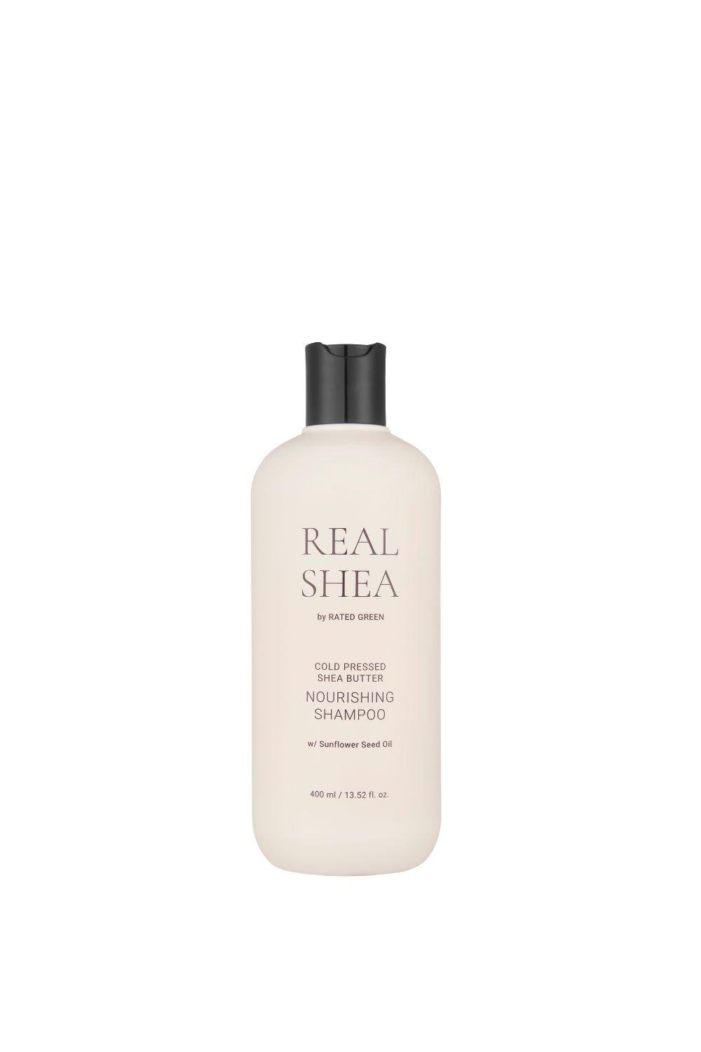 Hairstyling | Real Shea Butter Nourishing Shampoo 400ml | Rated Green