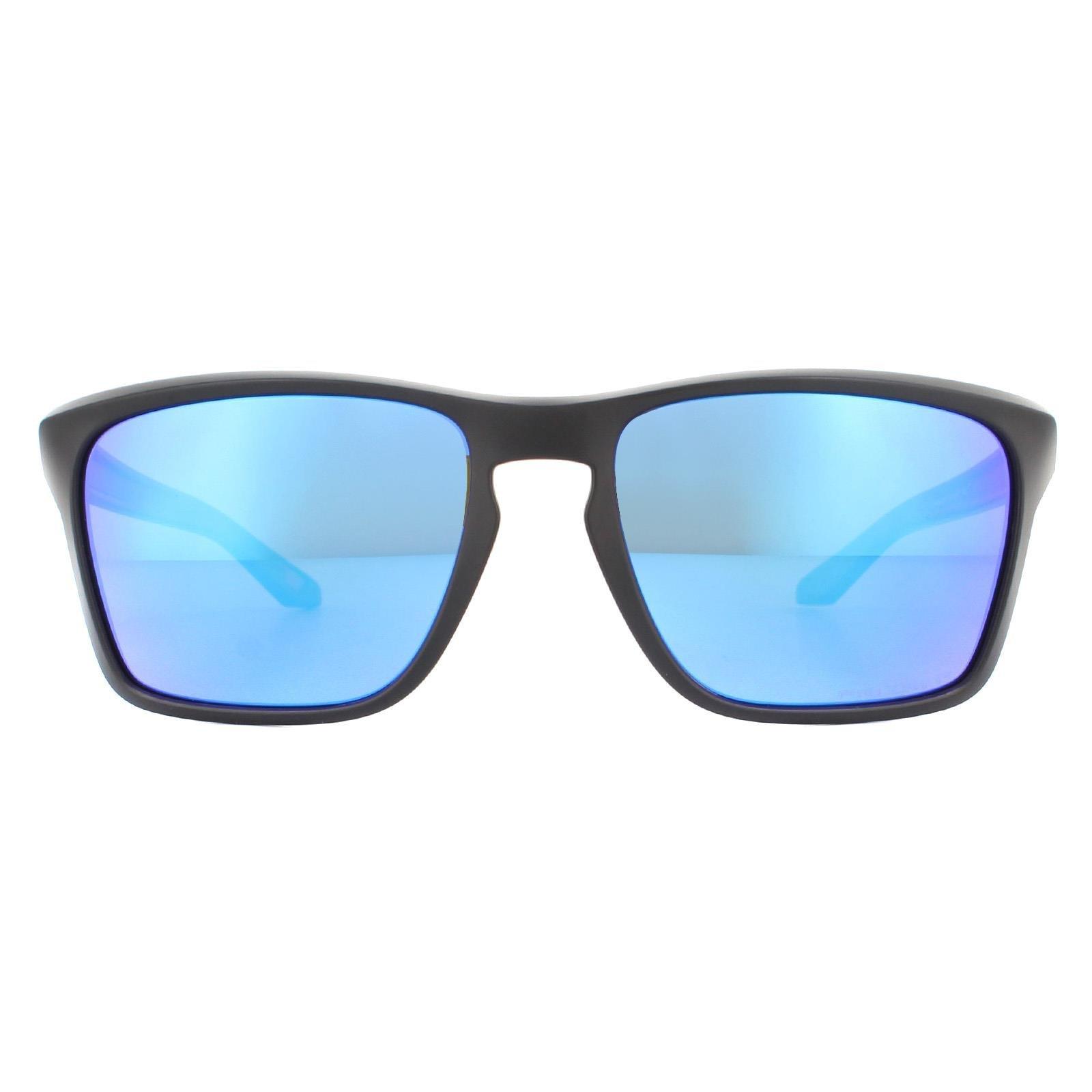 Sunglasses | Rectangle Matte Black Prizm Sapphire Iridium Polarized ...