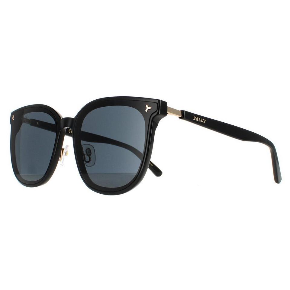 Sunglasses | Cat Eye Black Grey Mirrored BY0044-K | Bally