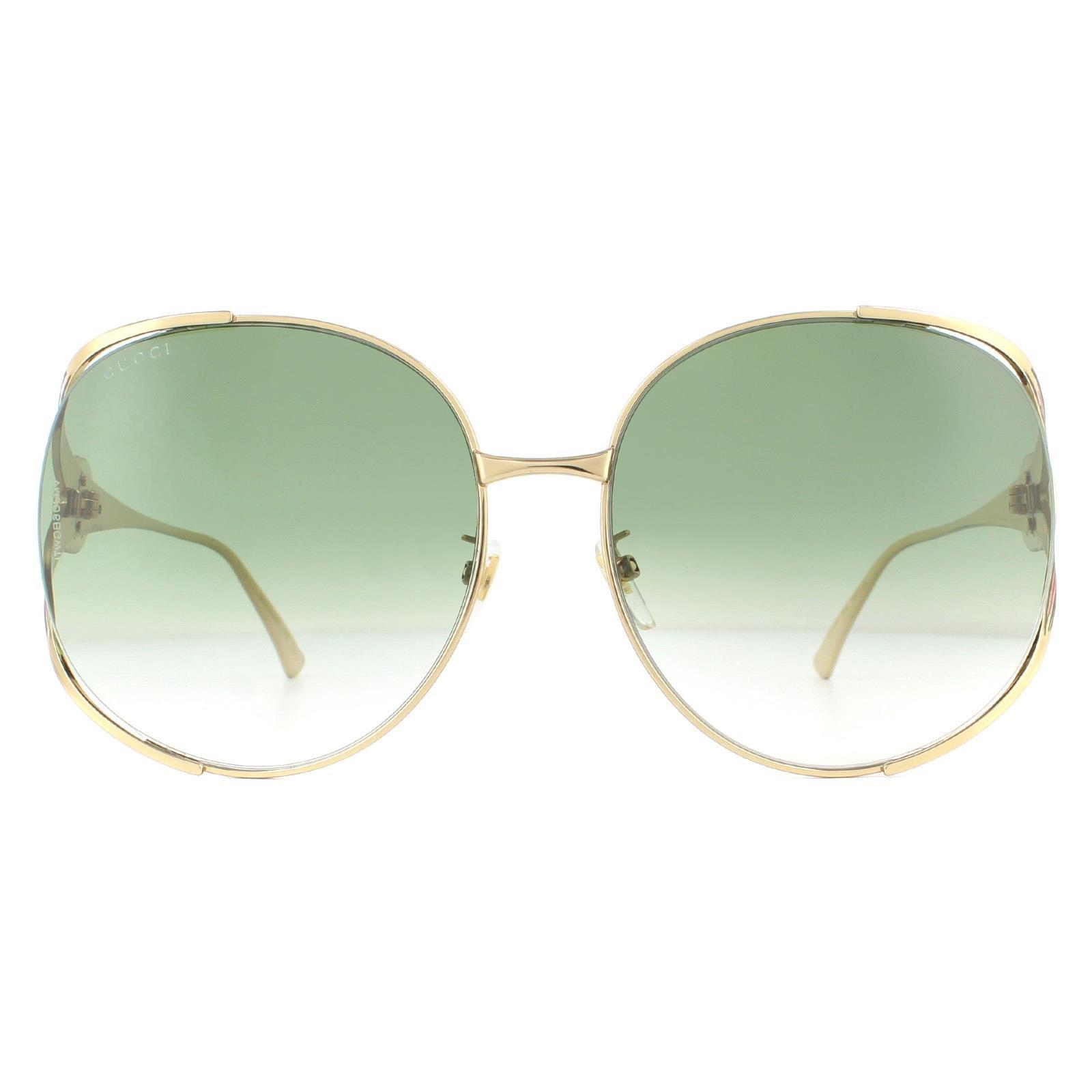 Gucci Square Gradient Sunglasses