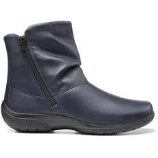 Hotter Navy Extra Wide 'Whisper' Ankle Boots