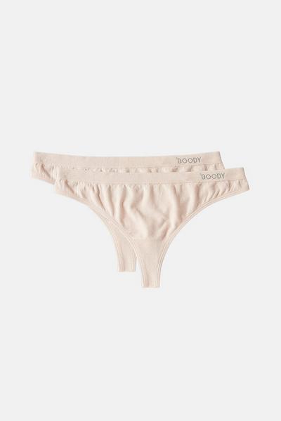 BOODY Nude G-String 2-Pack