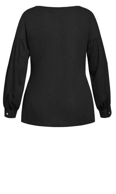 City Chic Black Gigi Shirt