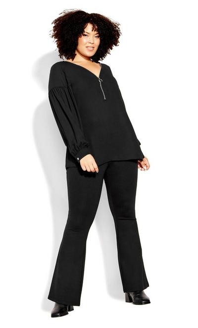 City Chic Black Gigi Shirt