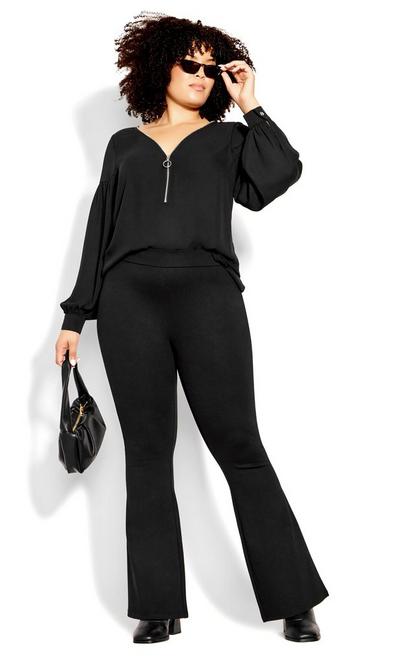 City Chic Black Gigi Shirt