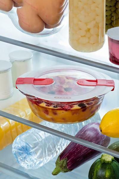 Pyrex Clear 'Cook & Heat' 3 Piece Round Glass Food Container Set