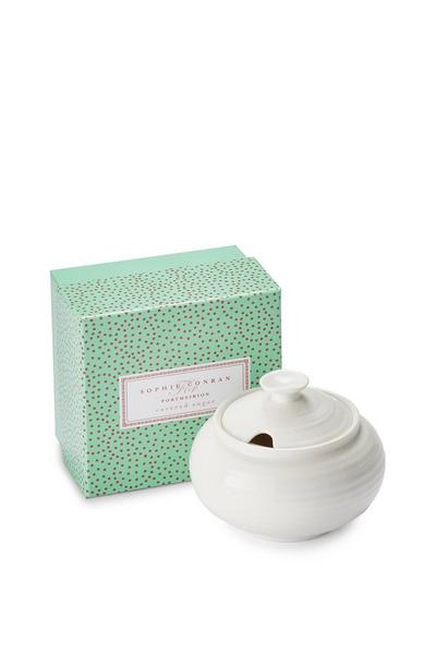 Sophie Conran for Portmeirion White 'Sophie Conran' Covered Sugar, Creamer, Teapot Gift Set
