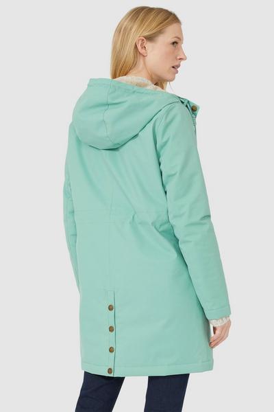 Mantaray Padded Raincoat With Borg Lined Hood | Debenhams