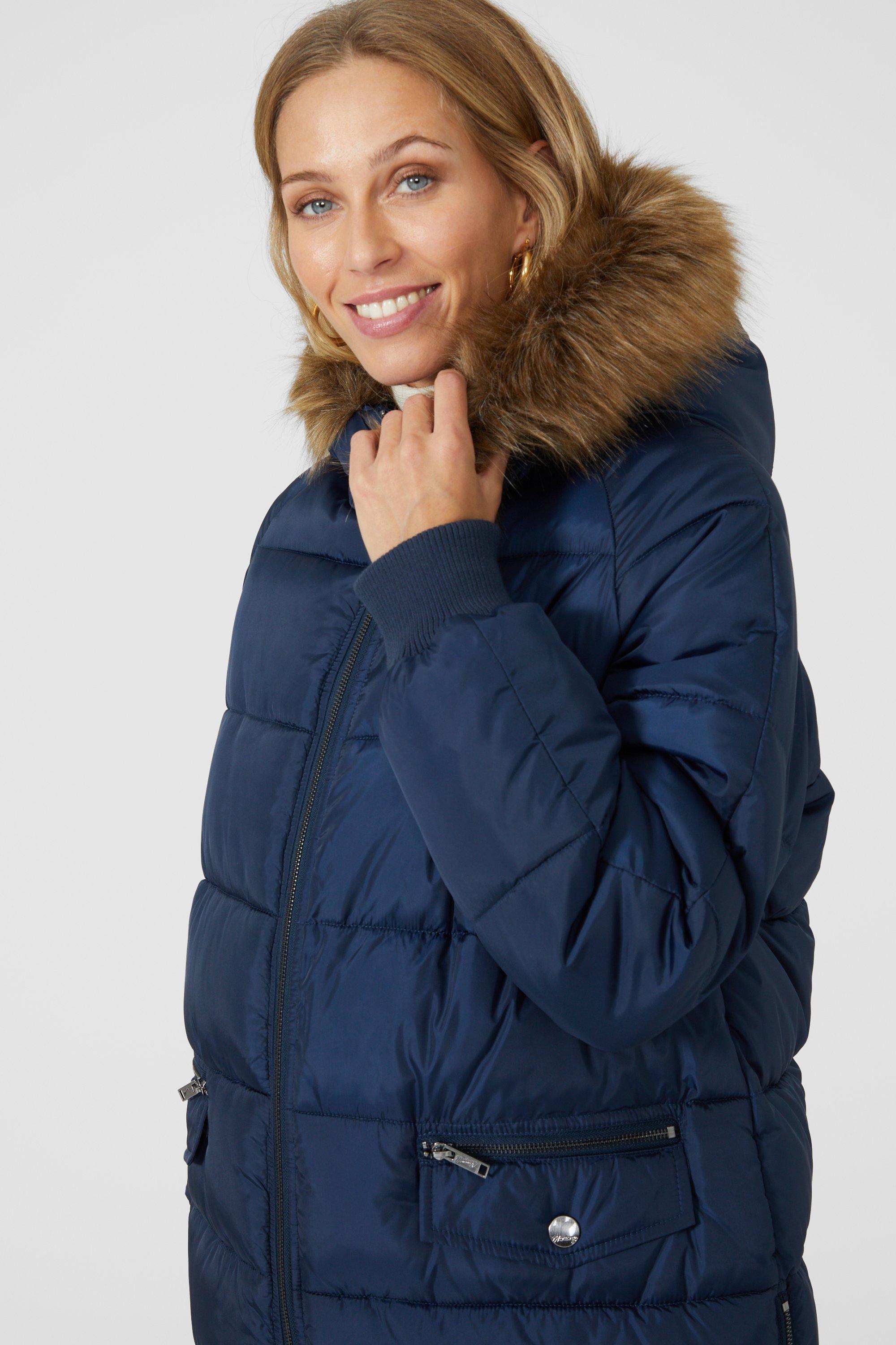 mantaray navy parka