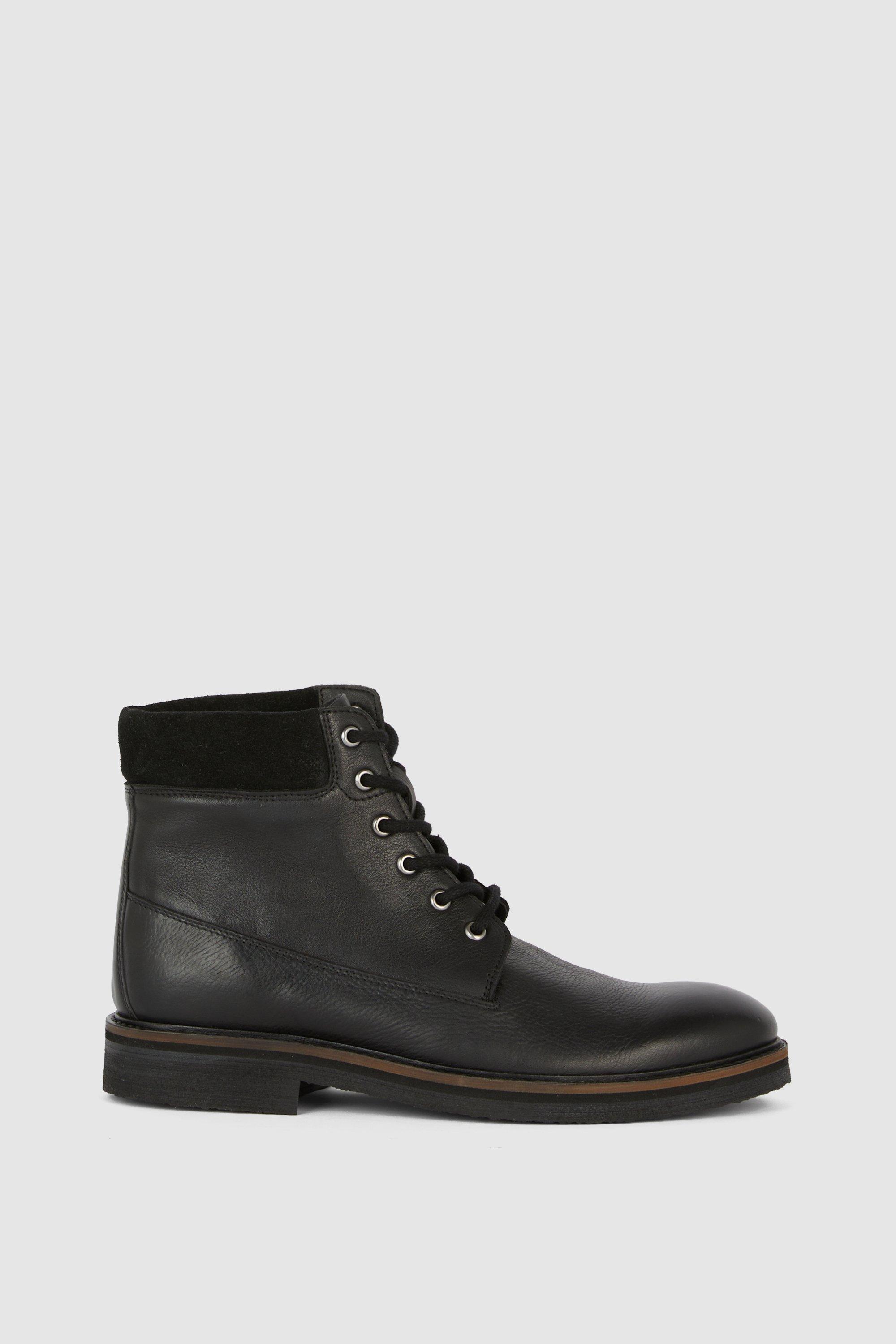 Mantaray Rydal Leather Padded Collar Boot | Debenhams